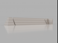 skirting board no 4 from the major series bm4 3D Модель