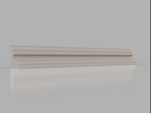 skirting board no 6 from the major series bm6 3D Model