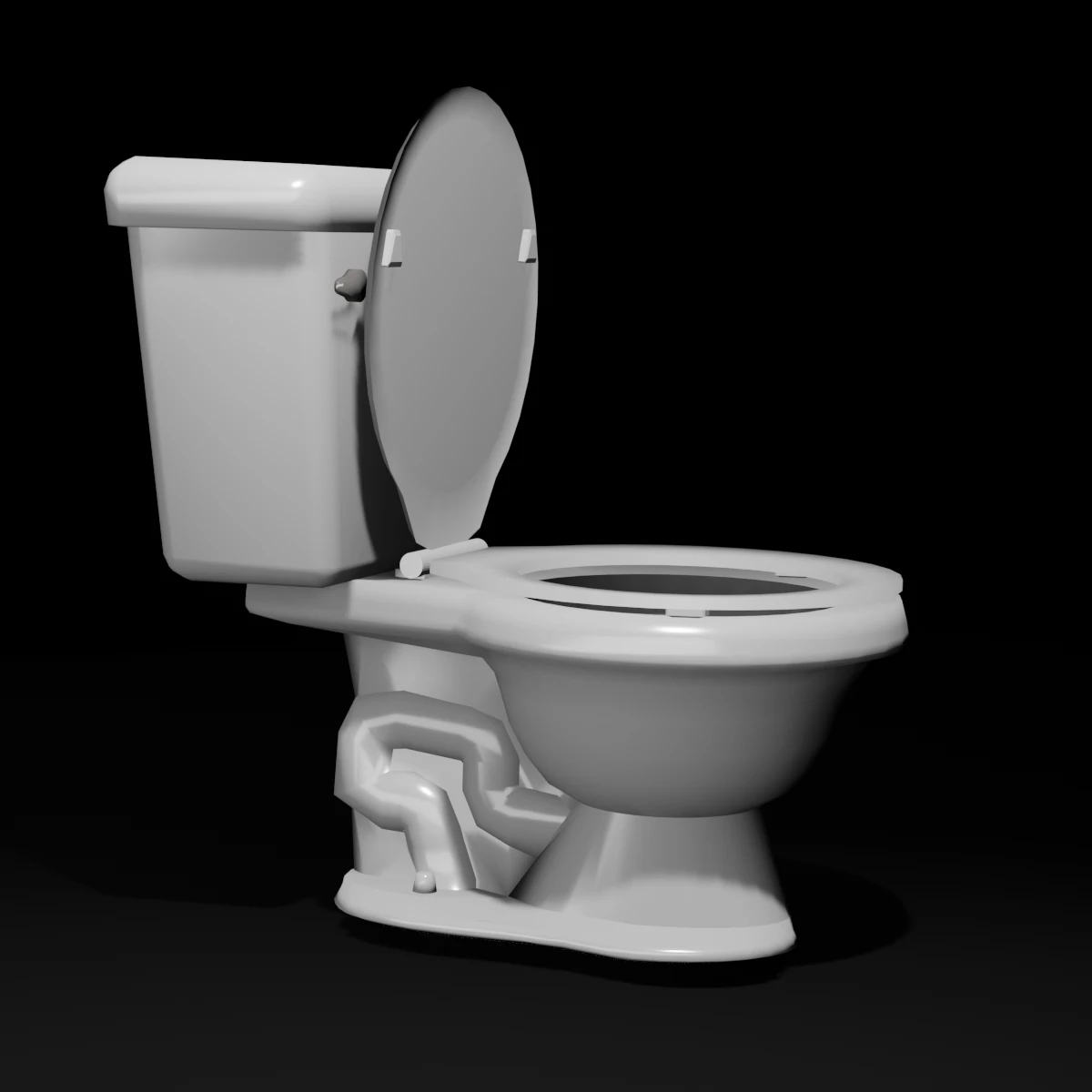 toilet 3D Model .c4d .max .obj .3ds .fbx .stl .blend 