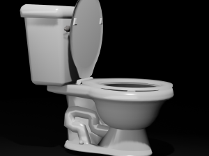 toilet 3D Model