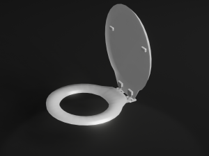 toilet 3D 모델
