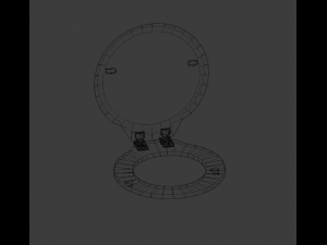 toilet seat 3D 모델