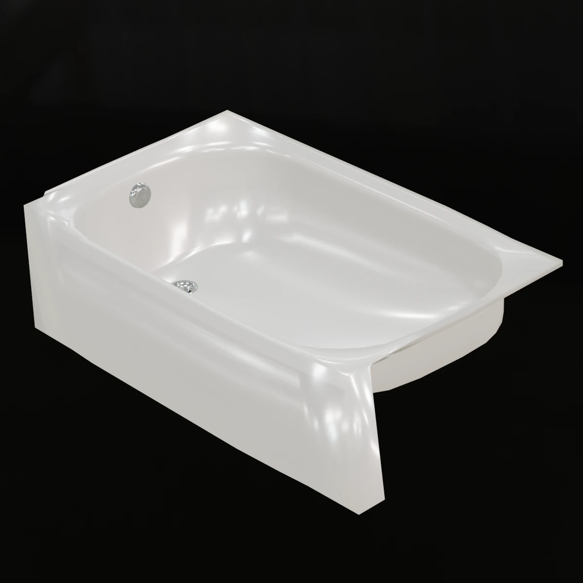 bathtub 3D Model .c4d .max .obj .3ds .fbx .stl .blend 