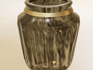 candle holder with glob 3D मॉडल