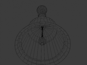 hand bell Modello 3D