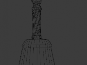 hand bell Modello 3D
