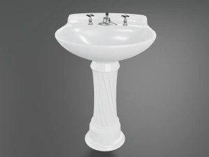 pedestal sink 3D Model
