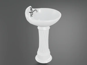 pedestal sink 3D Model