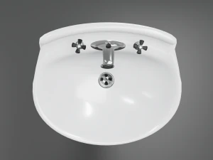 pedestal sink 3D Model