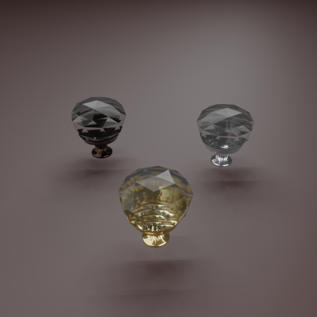 glass cabinet pulls 3D Model .c4d .max .obj .3ds .fbx .stl .blend 