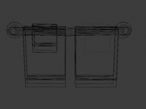 towel bar 3D Model