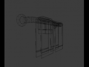 towel bar 3D Model