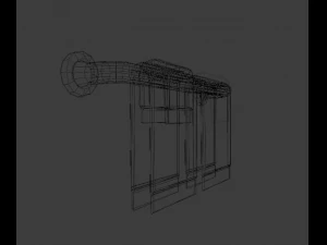 towel bar 3D Model