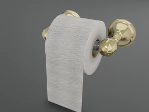 porta papel higi&ecirc;nico Modelo 3D