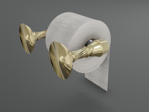 toilet paper holder Model 3D