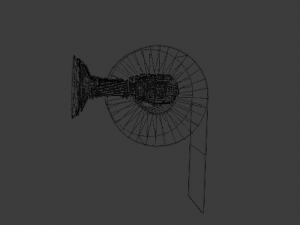 toilet paper holder Model 3D
