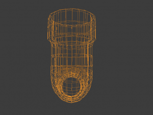 dwv closet bend Model 3D