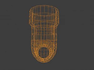 dwv closet bend 3D Model