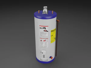 ballon d'eau chaude gaz Modèle 3D