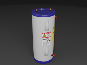 hot water tank electric 3D Модель