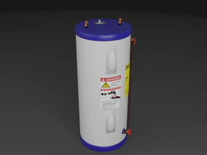 hot water tank electric 3D Model