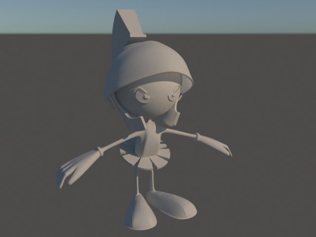 marvin 3D 打印模型 .c4d .max .obj .3ds .fbx .stl .blend