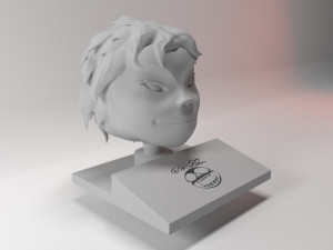 nooble - gorillaz Model do druku 3D