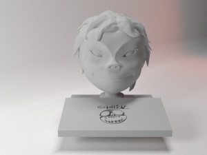 nooble - gorillaz Model do druku 3D