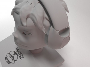 nooble - gorillaz Model do druku 3D