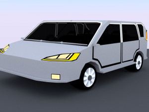 suv car a 01 electric 3D Model