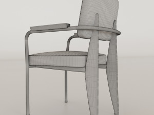 prouvestandartchair 3D 模型