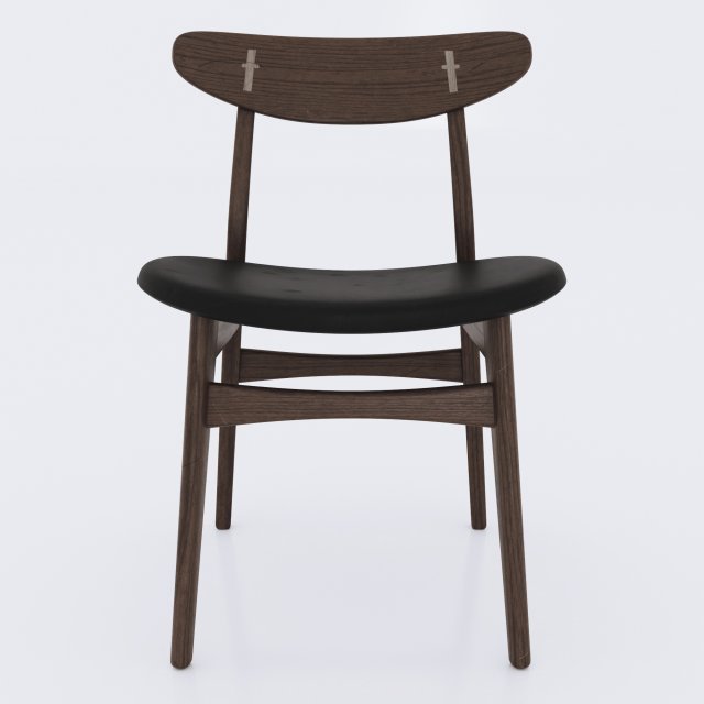 carl hansen chair ch30p Modelo 3D .c4d .max .obj .3ds .fbx .stl .blend 