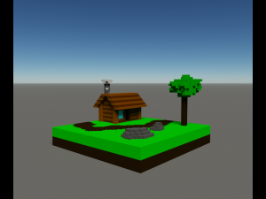 forest house 3D 모델