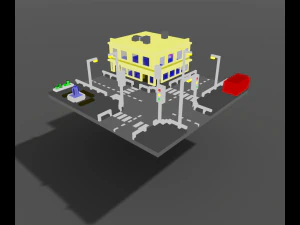 місто 3D Модель