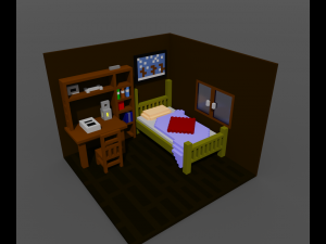 foresters house 3D 모델