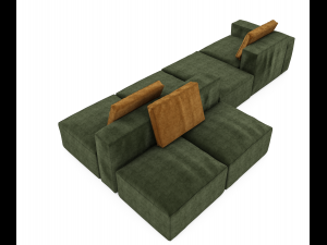 sofa Modelo 3D
