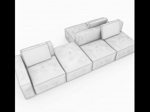 sofa Modelo 3D