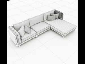 sofa Modelo 3D