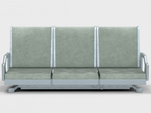 scifi institute couch 3D मॉडल
