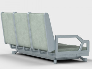 scifi institute couch 3D मॉडल