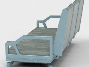 scifi institute couch 3D मॉडल