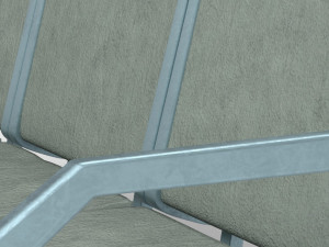 scifi institute couch 3D मॉडल