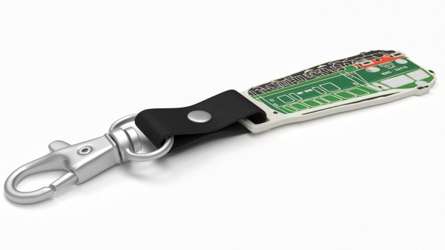 keychain 3D Модель .c4d .max .obj .3ds .fbx .stl .blend 