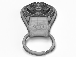 keychain Model 3D