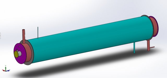 heat exchanger 3D Модель .c4d .max .obj .3ds .fbx .stl .blend 