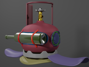 helmet-balon Model 3D