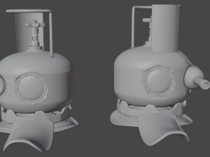helmet-balon Model 3D