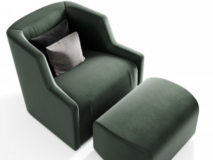 Gallottiradice first armchair Modèle 3D