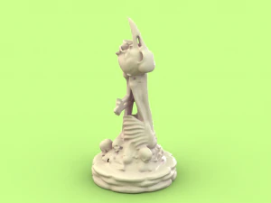 skull chess - bishop 3D Print Model