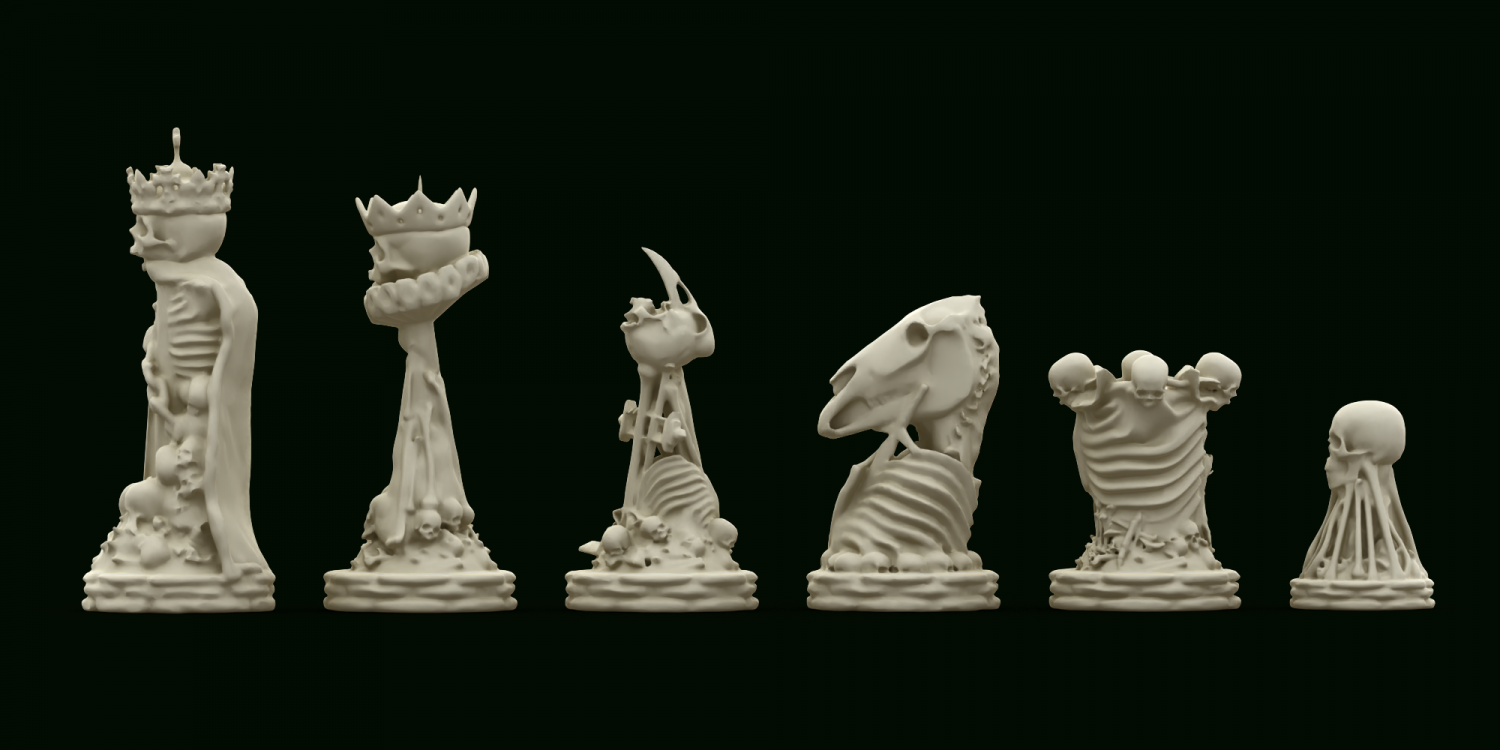 Tower chess piece 3D Print Model in Game Accessories 3DExport